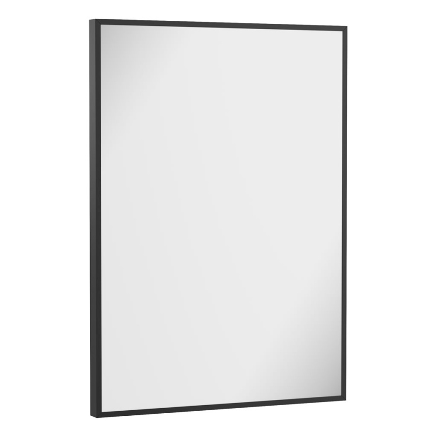 Cutout image of Crosswater MPRO 500 x 700mm Matt Black Mirror